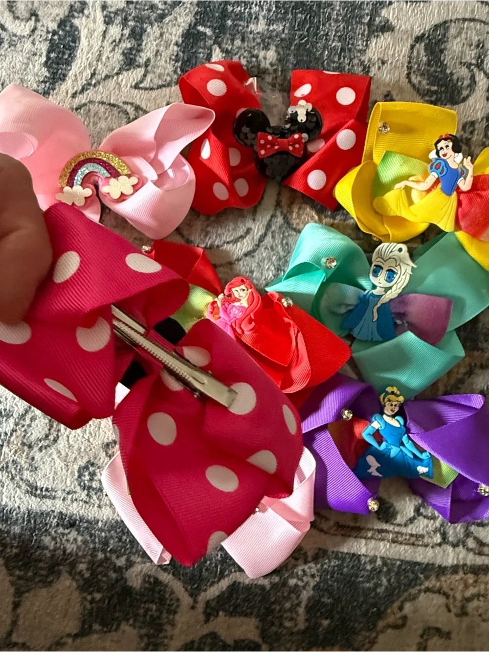 Disney ALL 8 pieces hair clip